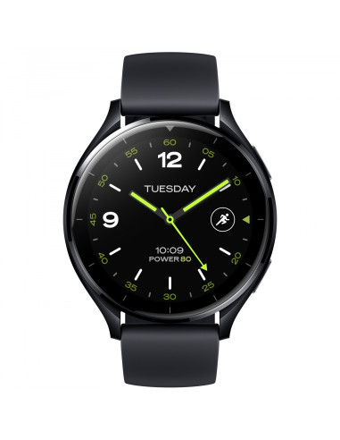 Xiaomi Watch 2 3,63 cm (1.43") AMOLED 46 mm Digital 466 x 466 Pixeles Pantalla táctil Negro Wifi GPS (satélite)