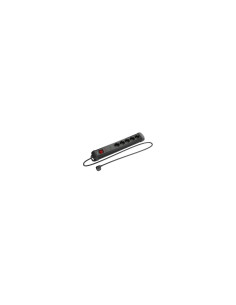 Lanberg SP1-05F-0150-BK base múltiple 1,5 m 5 salidas AC Interior Negro 2