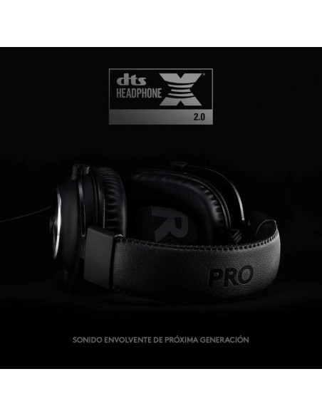 AURICULARES + MICROFONO LOGITECH G PRO X USB BLACK