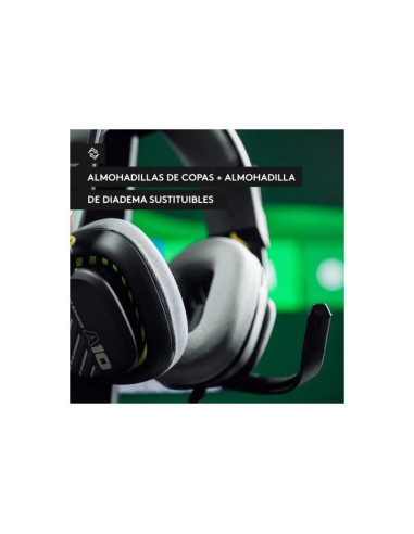 AURICULARES + MICROFONO LOGITECH GAMING A10 ASTRO JACK 3.5MM BLACK