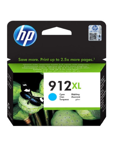 TINTA HP 912XL 3YL81AE CYAN