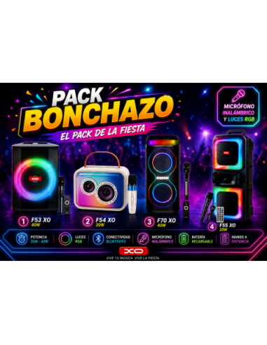 PACK ALTAVOCES XO