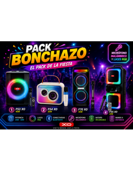 PACK ALTAVOCES XO