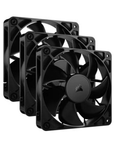 VENTILADOR 12CM CORSAIR RS120 ADICIONAL CHASIS BLACK ( PACK 3UD )