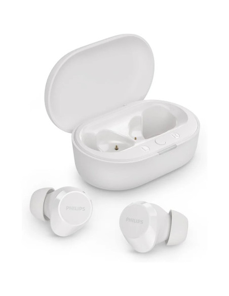 AURICULARES + MICROFONO PHILIPS TAT2139WH WIRELESS 7H WHITE