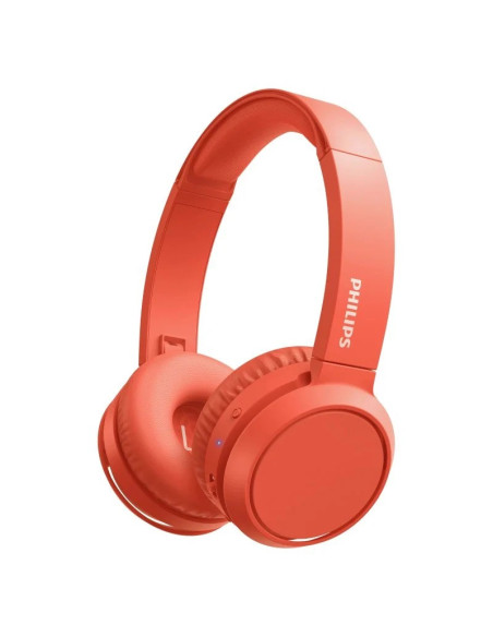 AURICULARES + MICROFONO PHILIPS TAH4205 BLUETOOTH RED
