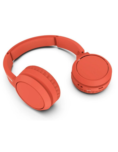 AURICULARES + MICROFONO PHILIPS TAH4205 BLUETOOTH RED