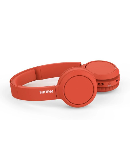 AURICULARES + MICROFONO PHILIPS TAH4205 BLUETOOTH RED