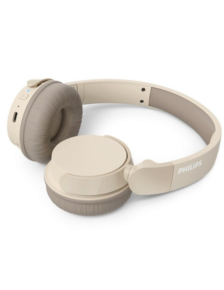 AURICULARES + MICROFONO PHILIPS TAH3209BG BLUETOOTH BEIGE