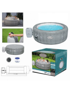 SPA HONOLULU LAY-Z-SPA DIÁMETRO 196XH71CM 4-6 PERSONAS BESTWAY