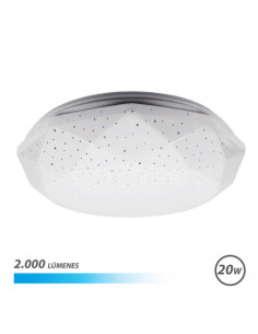 APLIQUE LED TECHO 20W 2000LM LUZ FRIA SERIE NEPTUNO ELBAT