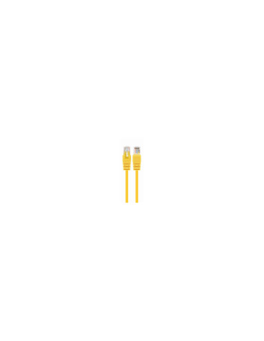 Gembird PP6U-0.25M/Y Latiguillo de red rj45 Cat6 U/UTP 0.25m amarillo