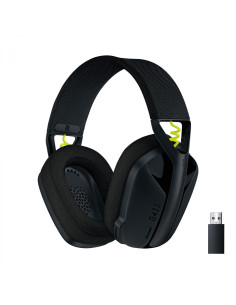 Logitech G G435 LIGHTSPEED Wireless Gaming Headset Auriculares Inalámbrico Diadema Juego Bluetooth Negro