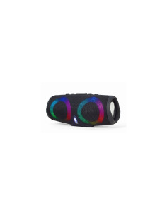 Gembird SPK-BT-LED-02 altavoz portátil Altavoz monofónico portátil Negro 10 W