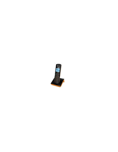 Alcatel S280 Teléfono DECT Identificador de llamadas Negro, Naranja