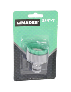 CONECTOR PARA GRIFO HEMBRA 3/4-1\" MADER