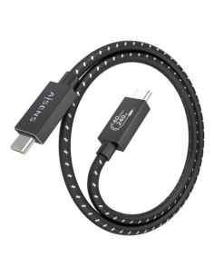 AISENS Cable USB4 Gen3x2 Aluminio 40Gbps 8K@60Hz 5A 48V 240W E-Mark, 2