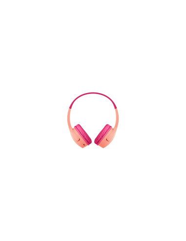 Belkin SoundForm Mini Auriculares Inalámbrico Diadema Llamadas/Música USB Tipo C Rosa