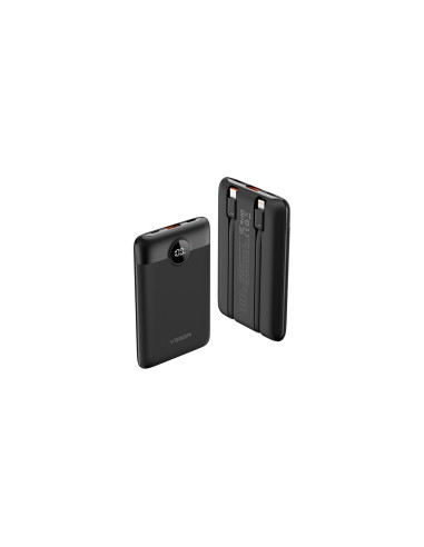 VEGER C11 VG-W1170 PowerBank 10000mAh smallest PD20W with cables bulit-in