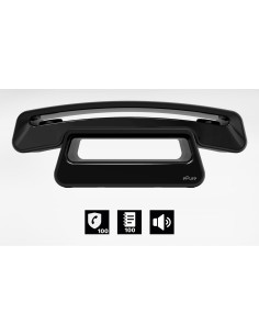 Alcatel ePure3 Iconic Teléfono DECT Identificador de llamadas Negro