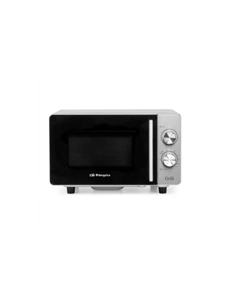 Orbegozo MIG 2047 CE microondas Acero inoxidable Microondas con grill Encimera 20 L 1150 W