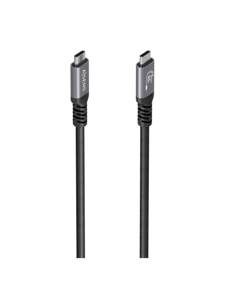 AISENS Cable USB 3.2 Gen1 Aluminio 5Gbps 4K@60Hz 3A 60W E-Mark, Tipo