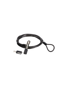 Conceptronic CUSTODIO02BNM cable antirrobo Negro 1,8 m