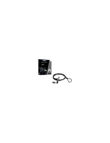 Conceptronic CUSTODIO02BNM cable antirrobo Negro 1,8 m
