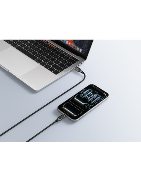 VEGER AC1-XHJ cable USB USB 2.0 1,2 m USB A USB C 0,48 Gbit/s 66 W Negro