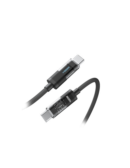Veger Cable USB-C a USB-C Carga rápida PD 100W