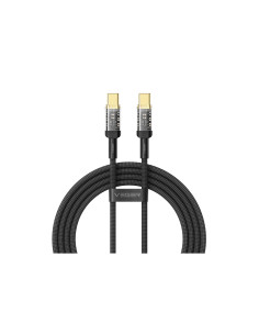 Veger Cable USB-C a USB-C Negro 1.5 m Carga rápida 240W