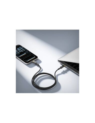 Veger Cable USB-C a USB-C Negro 1.5 m Carga rápida 240W