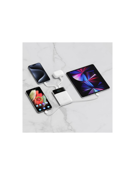 Veger 1211A-W 10000mAh Power Bank 20W Blanco