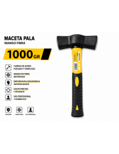 MACETA PALA 1000GR MANGO FIBRA BLIM