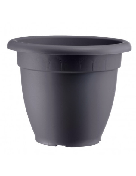 MACETA CAMPANA DIAMETRO 25CM ANTRACITA ARTPLAST
