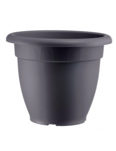 MACETA CAMPANA DIAMETRO 20CM ANTRACITA ARTPLAST