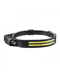 LINTERNA LED DE CABEZA FRONTAL LED 800LM + 200LM Y SENSOR DE MANOS ELBAT