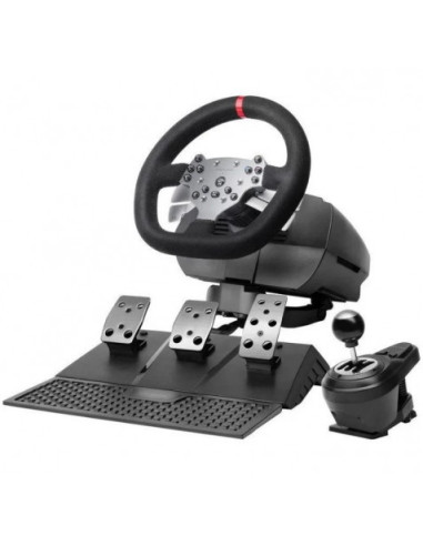 VOLANTE CON PEDALES Y CAMBIO EN H MARS GAMING (PC, PS4 y Xbox Series