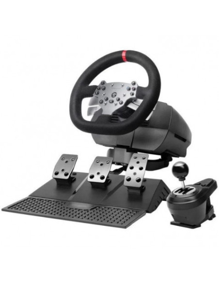 VOLANTE CON PEDALES Y CAMBIO EN H MARS GAMING (PC, PS4 y Xbox Series