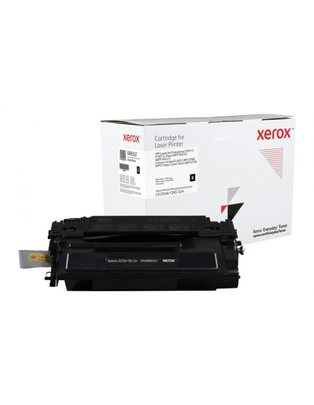 Toner xerox negro everyday compatible hp CE255A CRG-324 6000 paginas