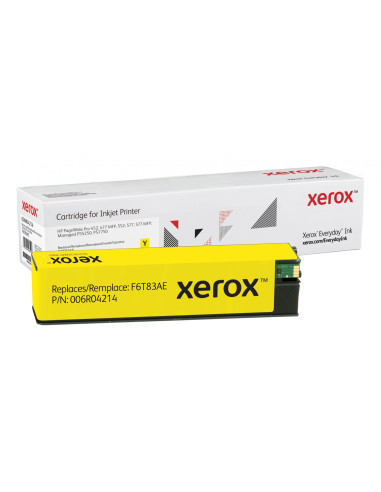 Everyday Cartucho PageWide de Alto rendimiento Amarillo , HP F6T83AE equivalente de Xerox, 7000 páginas 006R04214