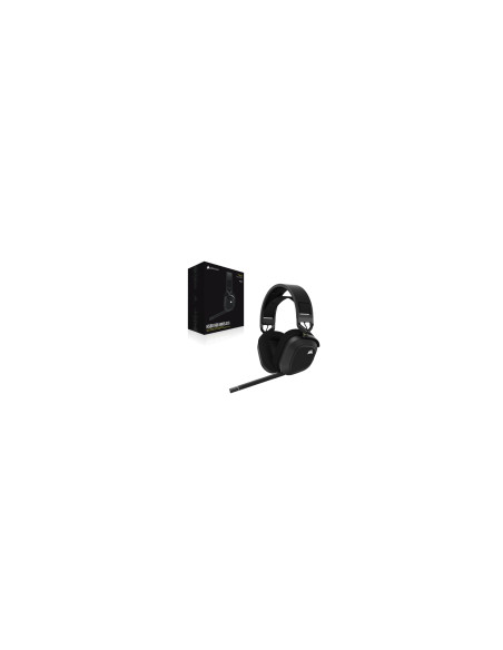 Corsair HS80 RGB Auriculares Inalámbrico Diadema Juego Negro