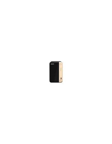 QNAP TS-264 NAS Torre Ethernet Negro, Oro N5095