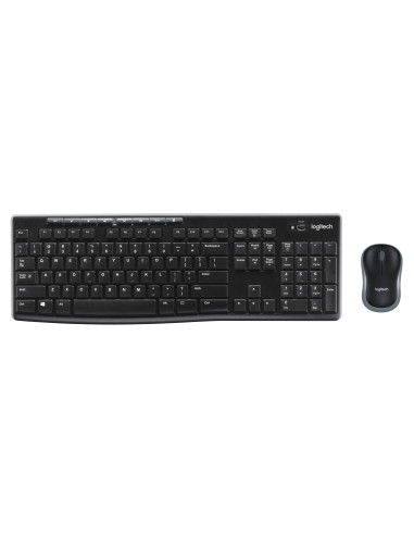 Logitech Wireless Combo MK270 teclado Ratón incluido Hogar USB QWERTZ