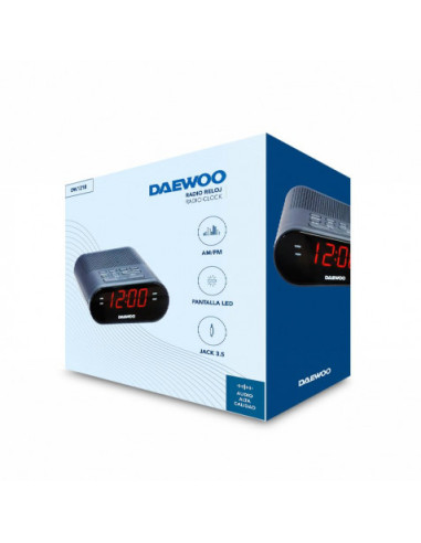 RADIO DESPERTADOR CON DISPLAY LED DAEWOO