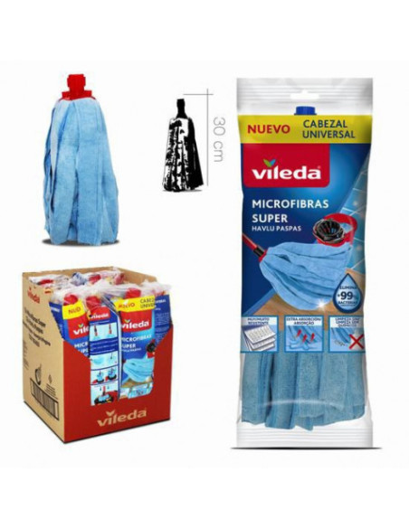 FREGONA MICROFIBRAS SUPERABSORVENTE VILEDA