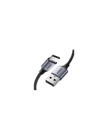 Ugreen 60126 cable USB 1 m USB C USB A Negro, Gris