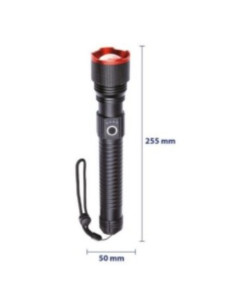 LINTERNA LED ALTA POTENCIA RECARGABLE USB TIPO C 20W 6000MAH F.BRIGHT 2