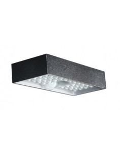 APLIQUE LED SOLAR MODERN 6W 900LM NEGRO ELBAT