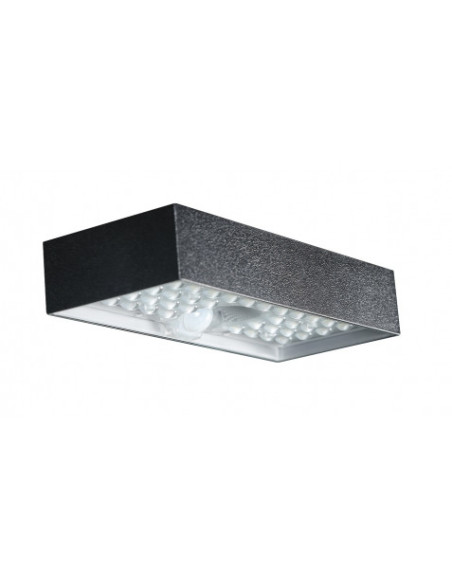 APLIQUE LED SOLAR MODERN 6W 900LM NEGRO ELBAT